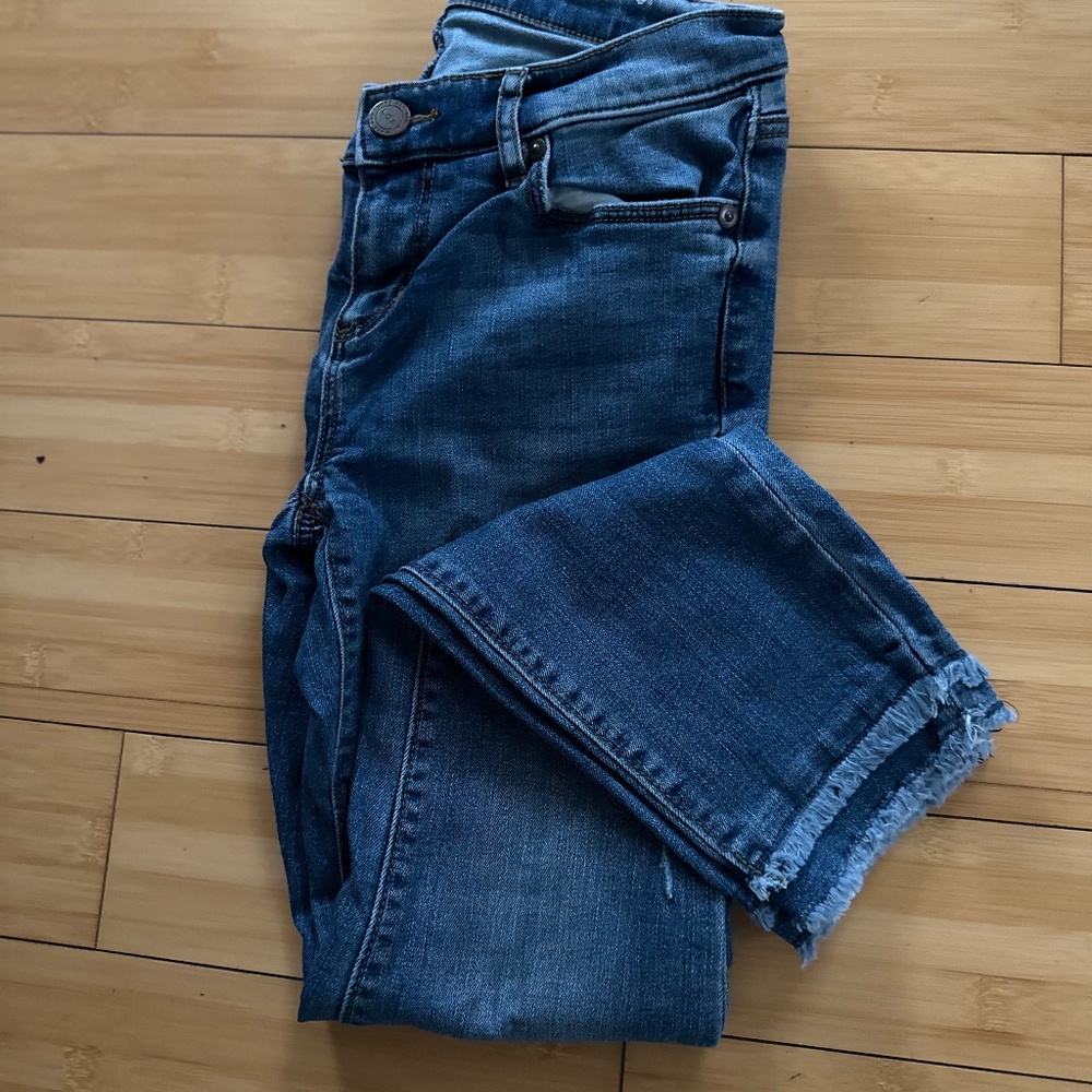 Loft size 0 skinny jeans